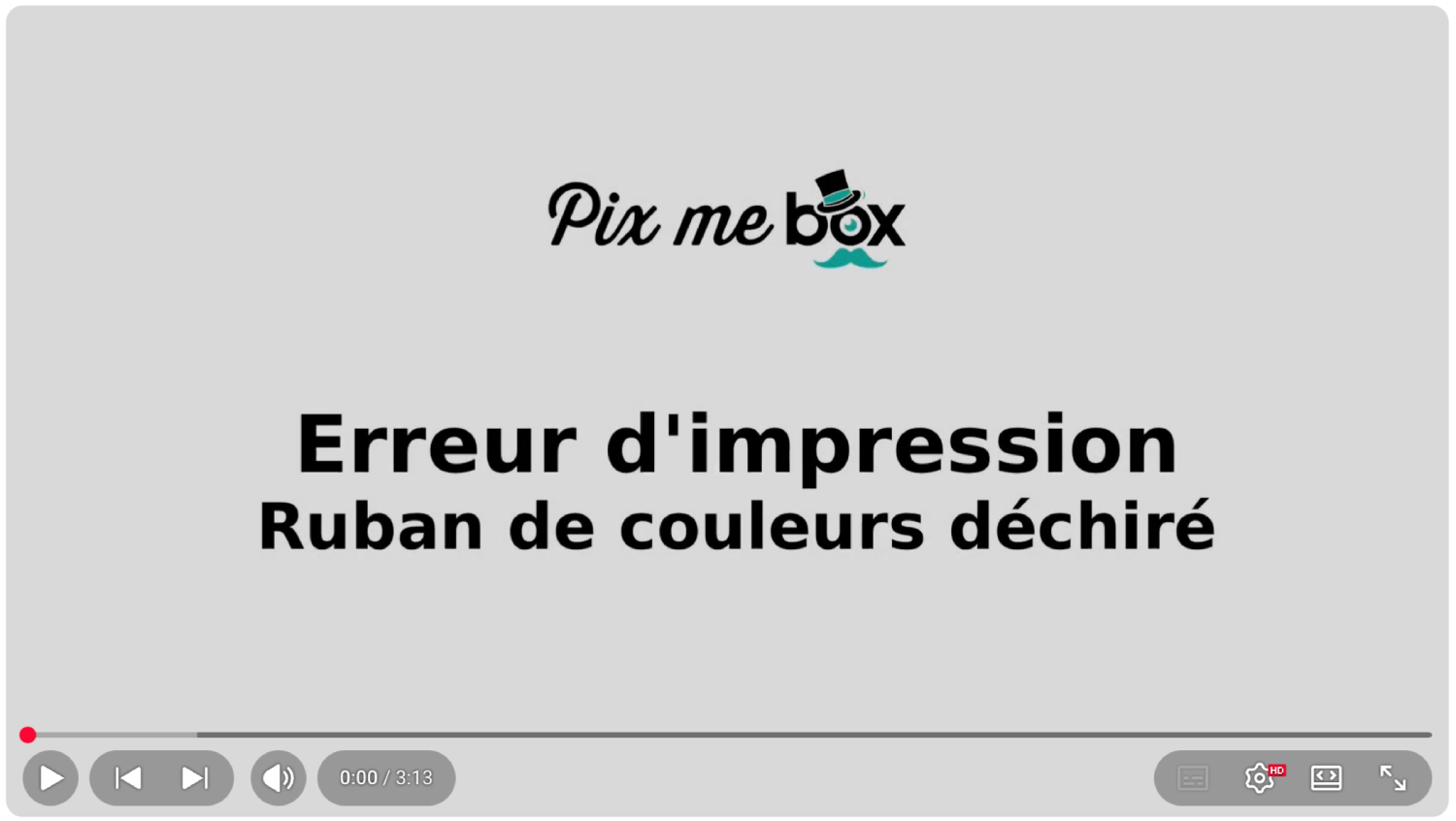 Video Youtube Réparer le ruban